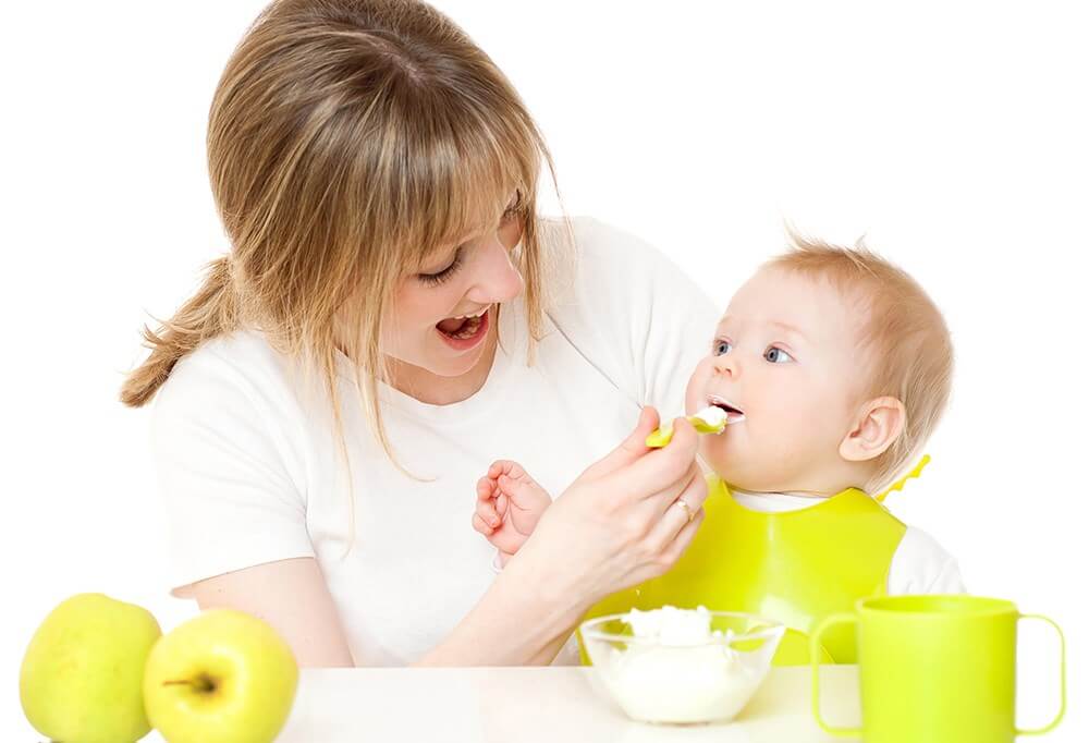 sữa chua cho trẻ sơ sinh